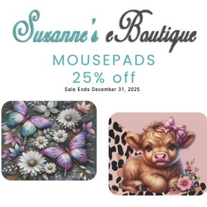 Suzanne eBoutique - 50% OFF - Mousepads